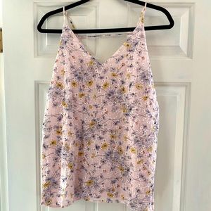 Pink floral top